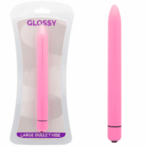 Glossy - Vibrador Slim Deep Rose
