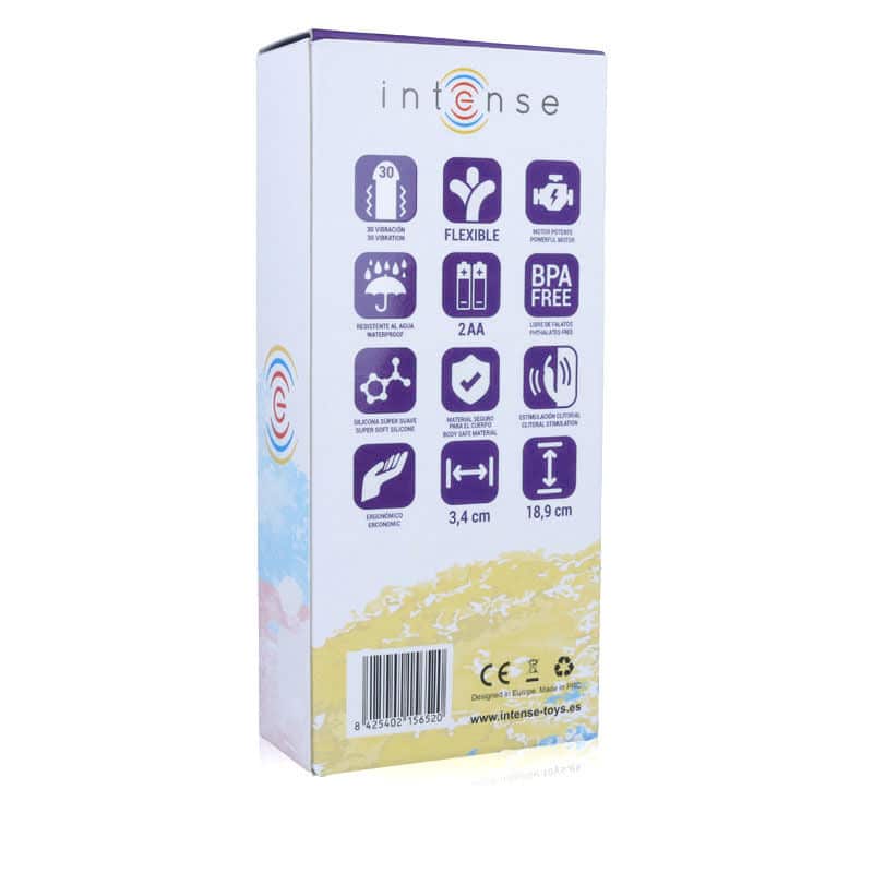 Intense - Vibrador Hilari Lilac Silicon Luxe - Image 7