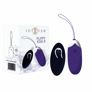 Intense - Flippy Ii Vibrante Ovo Com Controle Remoto Roxo