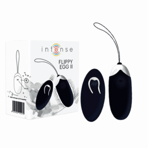 Intense - Flippy Ii Vibrante Ovo Com Controle Remoto Preto