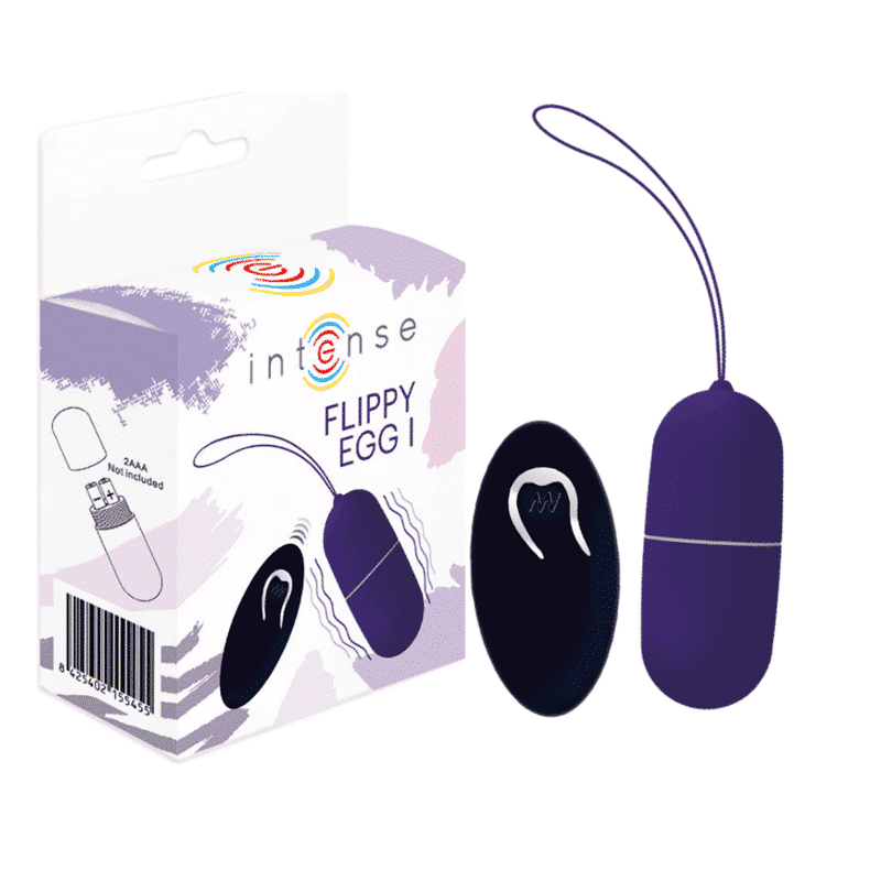 Intense - Flippy I Vibrating Ogg Com Controle Remoto Roxo