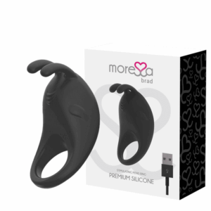 Moressa - Brad Premium Silicone Recarregvel Preto
