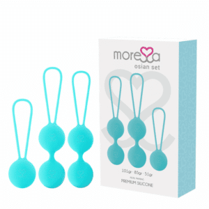 Moressa - Conjunto Osian Silicone Premium Turquesa