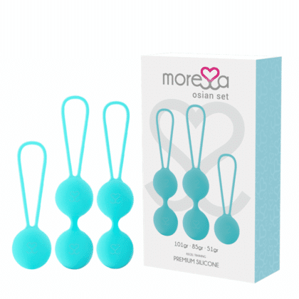 Moressa - Conjunto Osian Silicone Premium Turquesa
