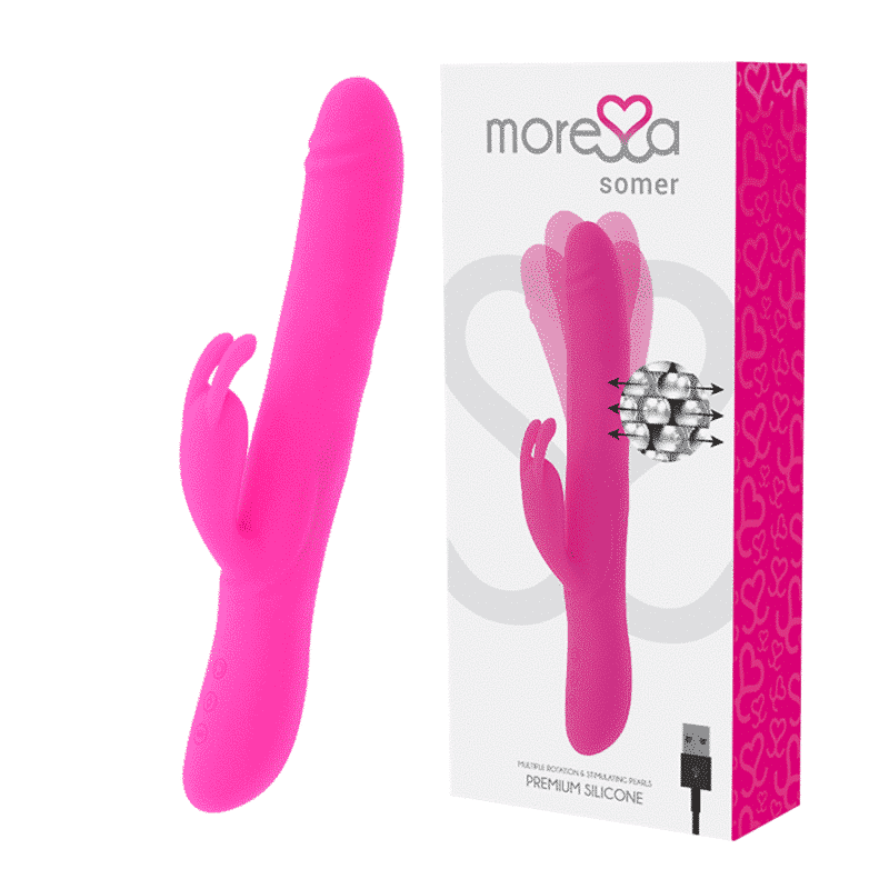 Moressa - Vibrador Premium Somer Com Rotao Múltipla