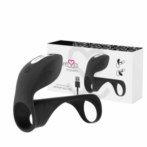 Moressa - Anel Vibrador Brandon Com Tampa