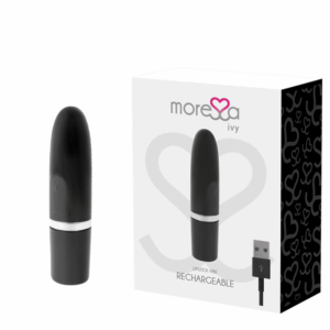 Moressa - Ivy Vibrador Estimulador Viagem Preto