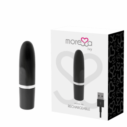 Moressa - Ivy Vibrador Estimulador Viagem Preto