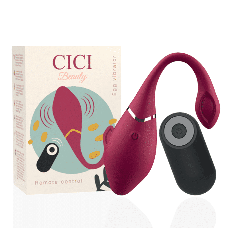 Cici Beauty - Controle Remoto Premium Silicone Egg Vibrador - Image 2