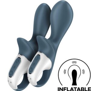 Satisfyer - Booty De Bomba De Ar 2 Cinza Escuro