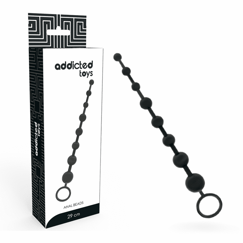 Addicted Toys - Contas Anais 29 Cm Pretas
