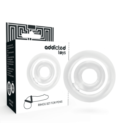 Addicted Toys - Potenz- C-Ring Pênis Transparente