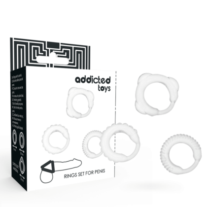 Addicted Toys - C-Ring Set Claro