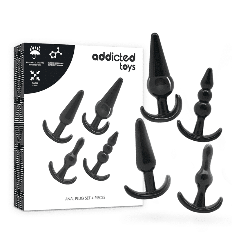 Addicted Toys - Conjunto 4 Plugs Anais