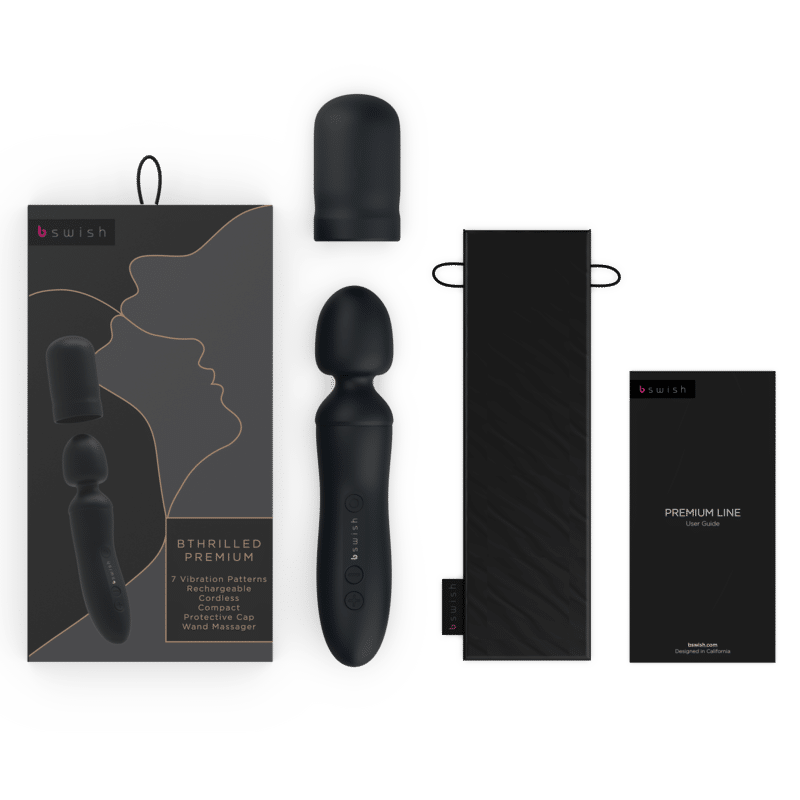 B Swish - Varinha Vibrador Bthrilled Premium Preto - Image 4