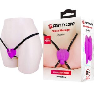 Pretty Love - Heartbeat Clitoris Massager 10 Modos De Vibrao Roxo