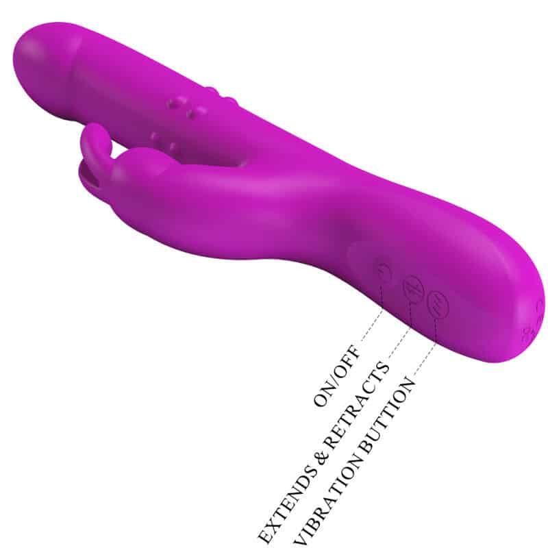Pretty Love - Vibrador Reese Com Rotao Roxa - Image 7