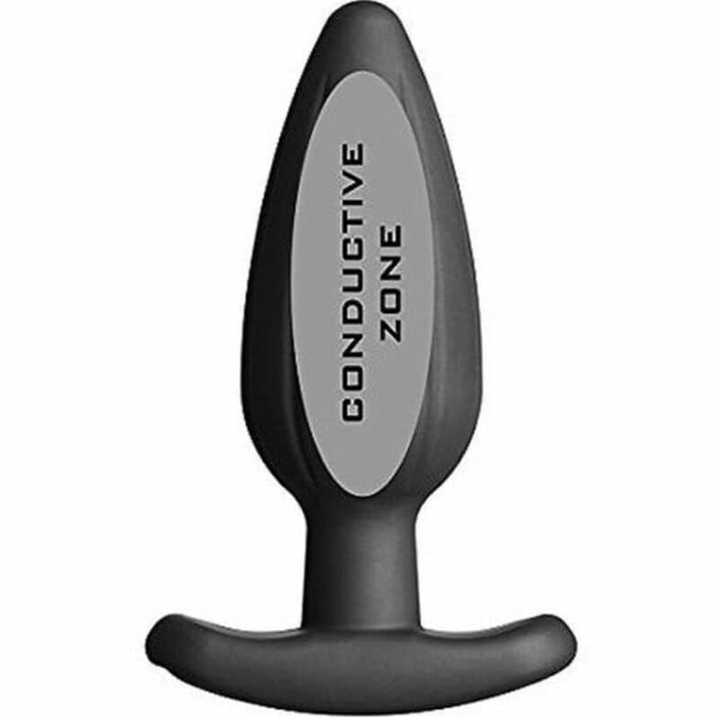 Electrastim - Plug Anal De Silicone Preto Rocker Grande - Image 4