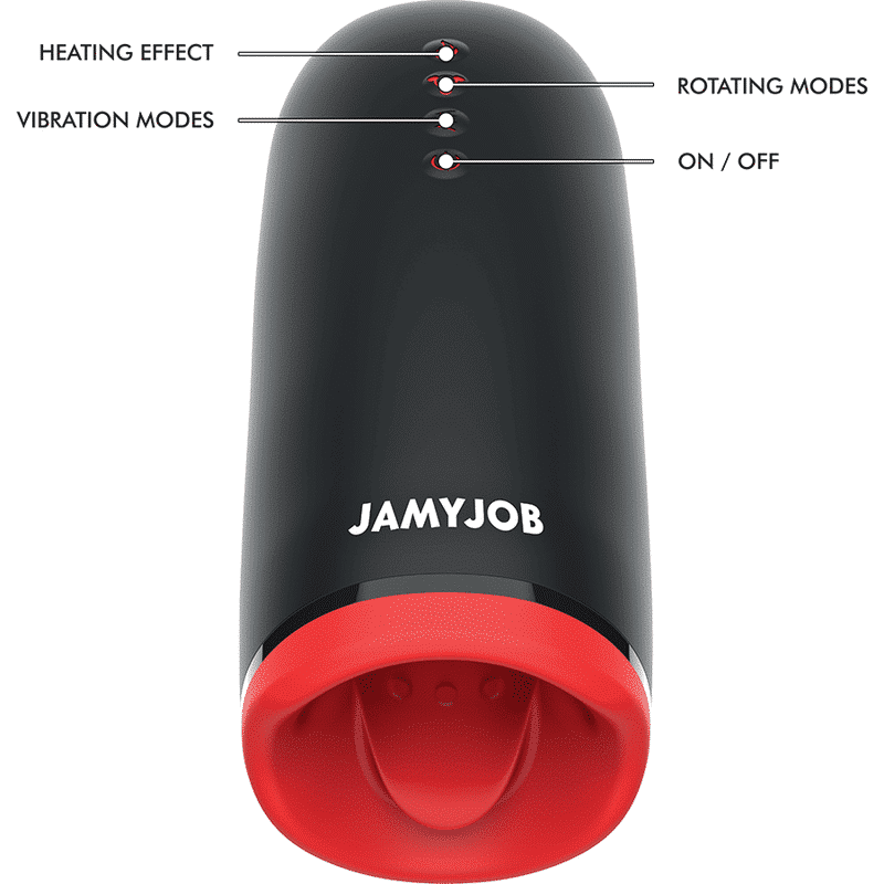 Jamyjob - Masturbador De Aquecimento E Rotao Spin-X - Image 6