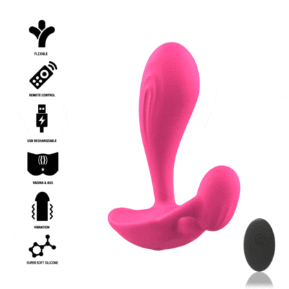Intense - Shelly Plug Anal Controle Remoto Rosa