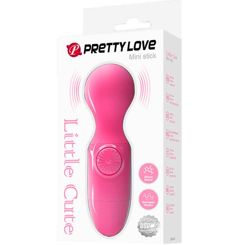 Pretty Love - Mini Massager Pessoal Magenta - Image 9