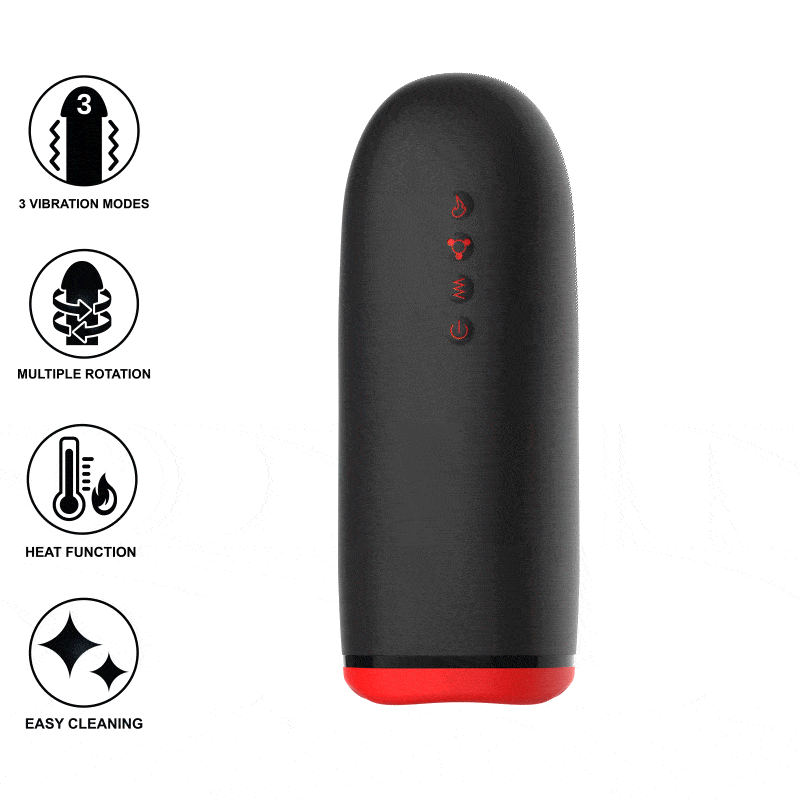 Jamyjob - Masturbador De Aquecimento E Rotao Spin-X
