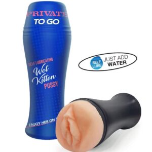 Private - Masturbador Wet Kitten Auto Lube To Go