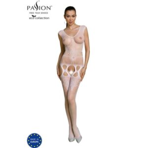 Passion - Coleo Eco Bodystock Eco Bs014 Branco