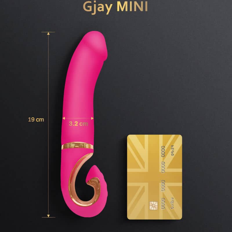 G-Vibe - Vibrador De Silicone Gjay Mini Rosa - Image 2