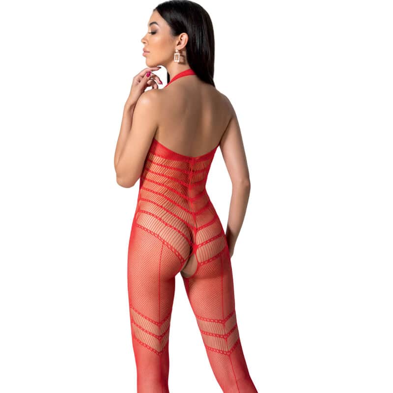 Passion - Bs100 Bodystocking Vermelho Tamanho Único - Image 2
