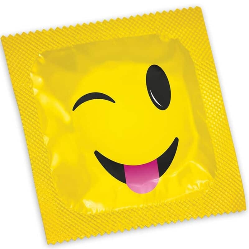 Pasante - Saco De Preservativos Smiley 144 Unidades