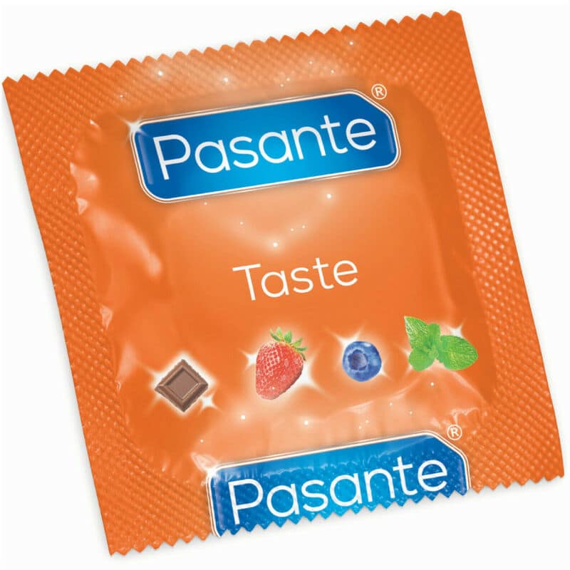 Pasante - Saco De Preservativo Sabor Morango 144 Unidades - Image 2