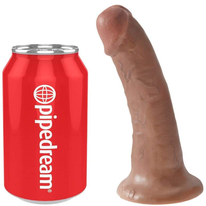 King Cock - Pênis Realístico 15 Cm Caramelo - Image 5