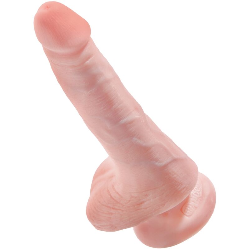 King Cock - Pênis Realístico Com Bolas 13.5 Cm Leve - Image 3