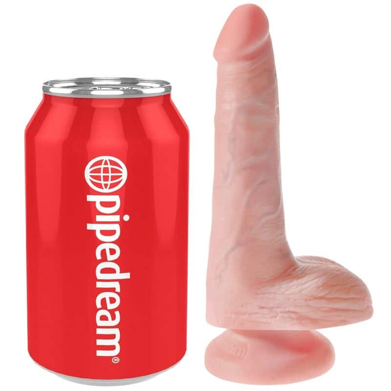 King Cock - Pênis Realístico Com Bolas 13.5 Cm Leve - Image 5