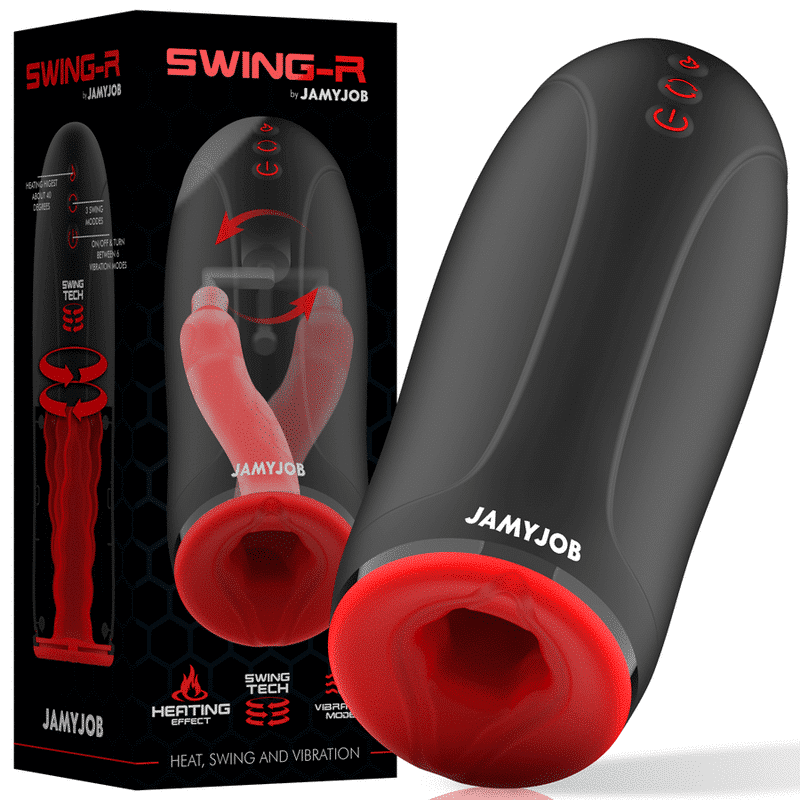 Jamyjob - Efeito De Aquecimento Swing-R, Tecnologia De Swing E Masturbador De Vibrao - Image 2