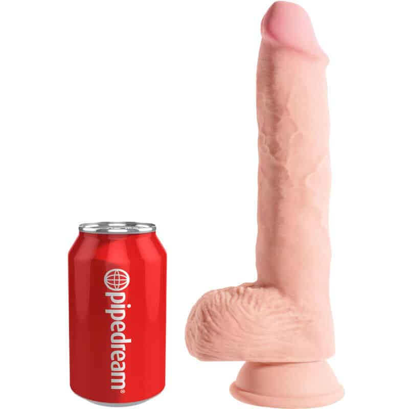 King Cock - Pênis Realístico Com Bolas 19.4 Cm Leve - Image 6
