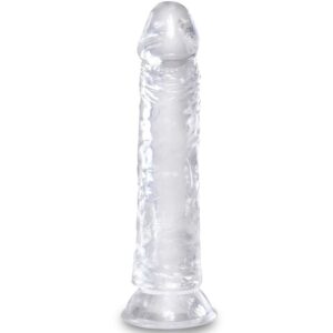 King Cock - Pênis Realista Claro 19.7 Cm Transparente