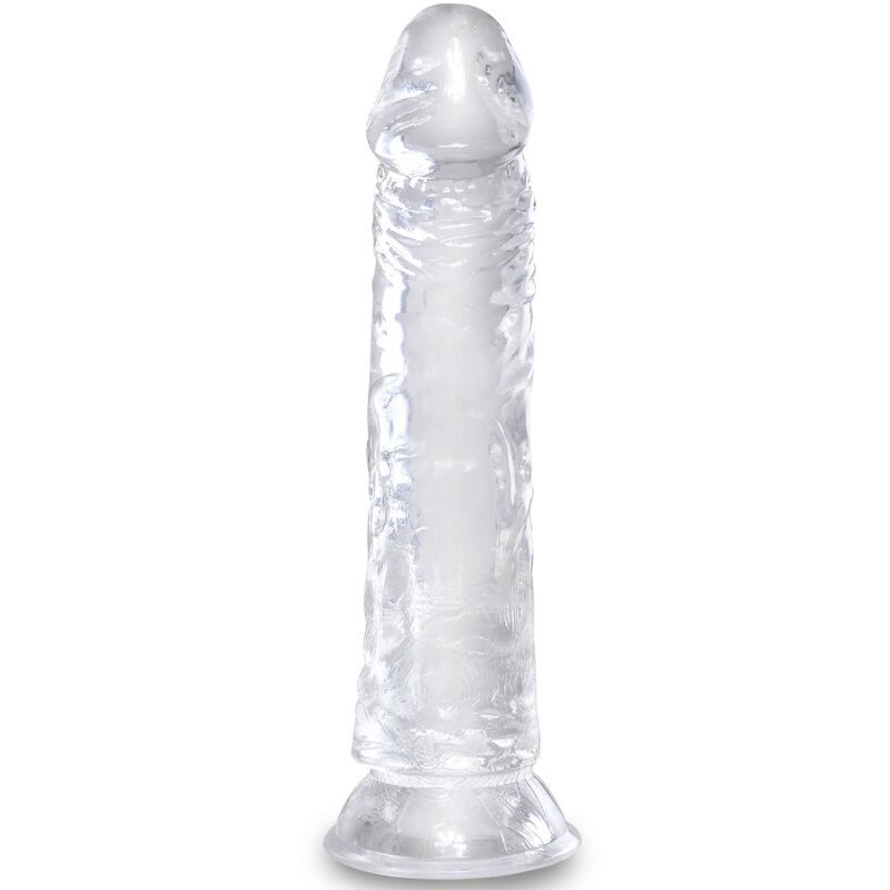 King Cock - Pênis Realista Claro 19.7 Cm Transparente