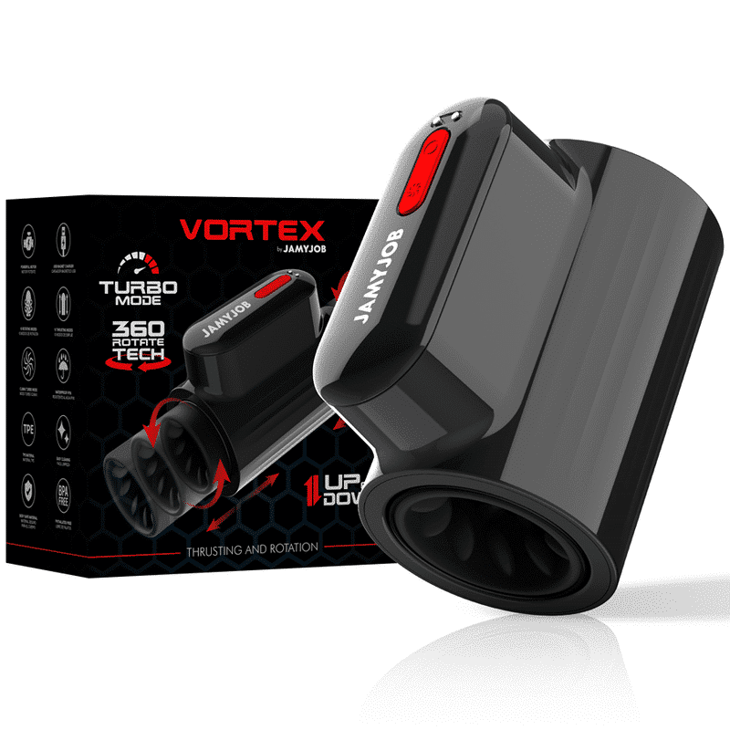 Jamyjob - Vortex Thrusting E 360 Rotate Tech Turbo Mode Masturbator - Image 2
