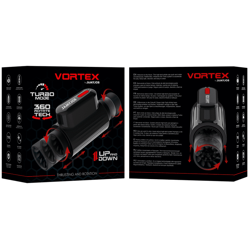 Jamyjob - Vortex Thrusting E 360 Rotate Tech Turbo Mode Masturbator - Image 9