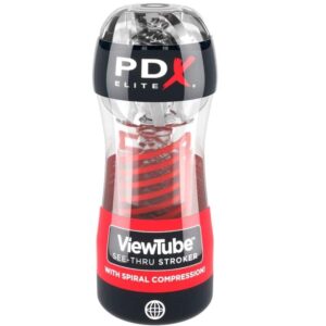 Pdx Elite - Stroker Viewtube 2 Compresso Espiral Transparente