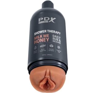 Pdx Plus - Stroker Masturbador Discreto Design De Garrafa Milk Me Honey Candy Shampoo