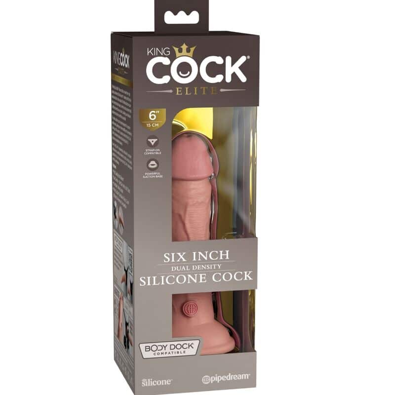 King Cock - Elite Dildo De Silicone Realista 15.2 Cm - Image 5