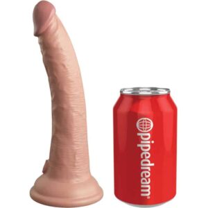 King Cock - Elite Dildo Silicone Realista 17.8 Cm