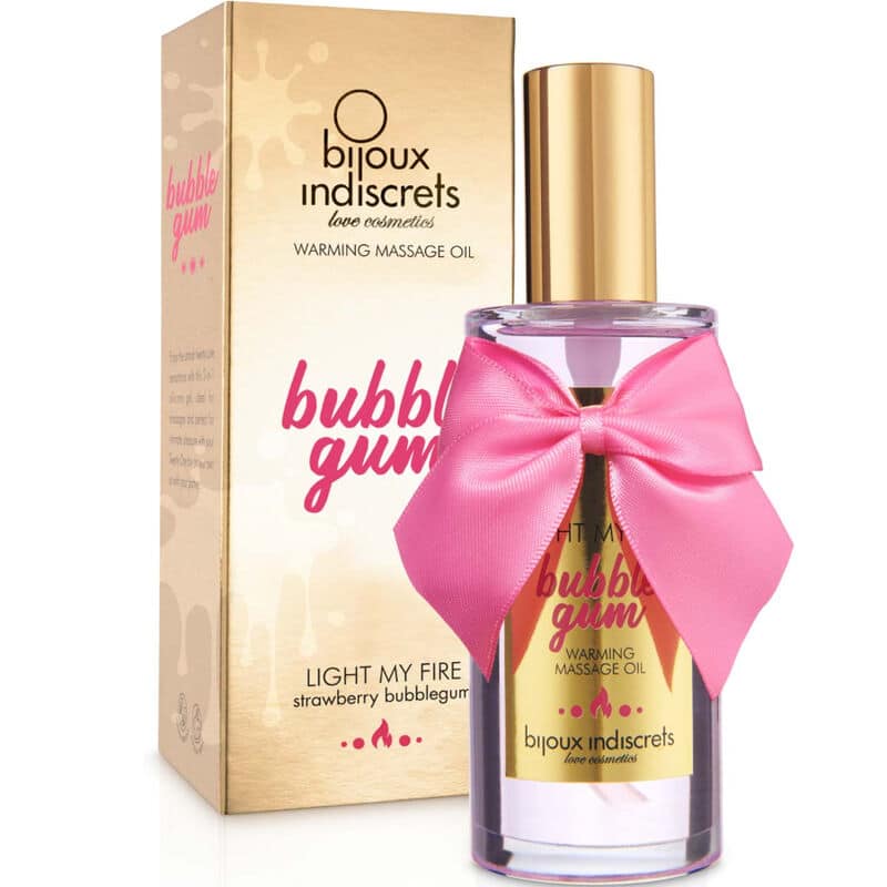 Bijoux - Indiscrets Óleo De Massagem Light My Fire Efeito De Calor Sabor Goma - Image 2