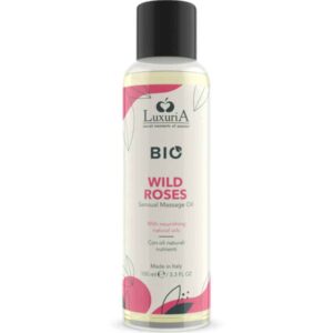 Intimateline Luxuria - Óleo De Massagem Bio Rosas Selvagens 100 Ml