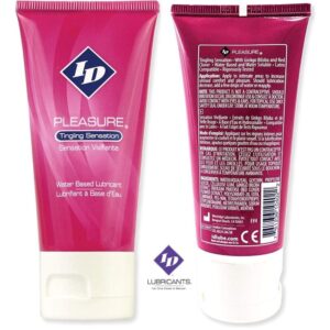 Id Pleasure - Lubrificante  Base De Gua Tinging Sensation Travel Tube 60 Ml