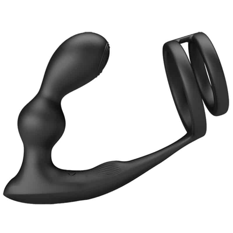 Pretty Love - Anel Para Pênis Marshall Com Plug Anal Vibratório Com Controle Remoto - Image 2