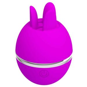 Pretty Love - Vibrador De Silicone Redondo Roxo Bola Gemini